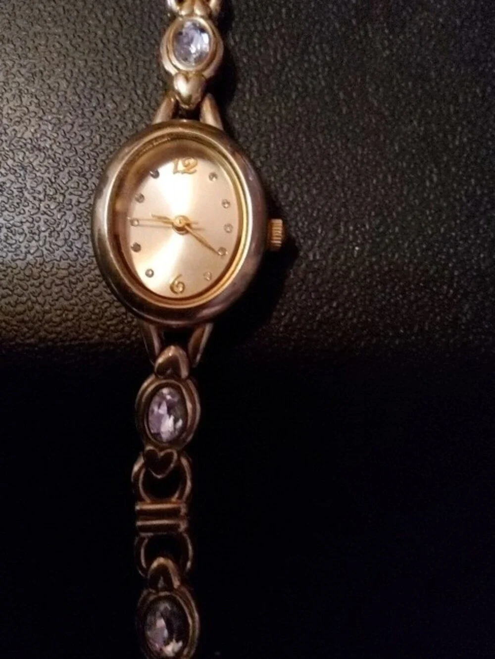 Classic Women's Gold-Tone Bracelet Watch - Elegant Accent